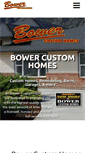 Mobile Screenshot of bowercustomhomes.com